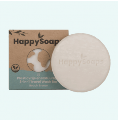 Happy Soaps 3 in 1 Travelling Bar Gift Items & Supplies