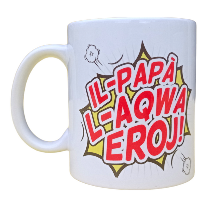 "Il-Papa l-Aqwa Eroj!" Mug Gift Items & Supplies