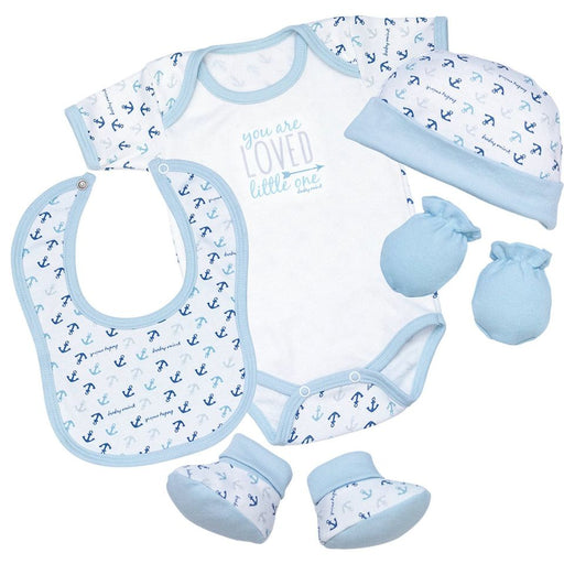 Baby Mink 7 piece Complete Set - Blue Gift Items & Supplies