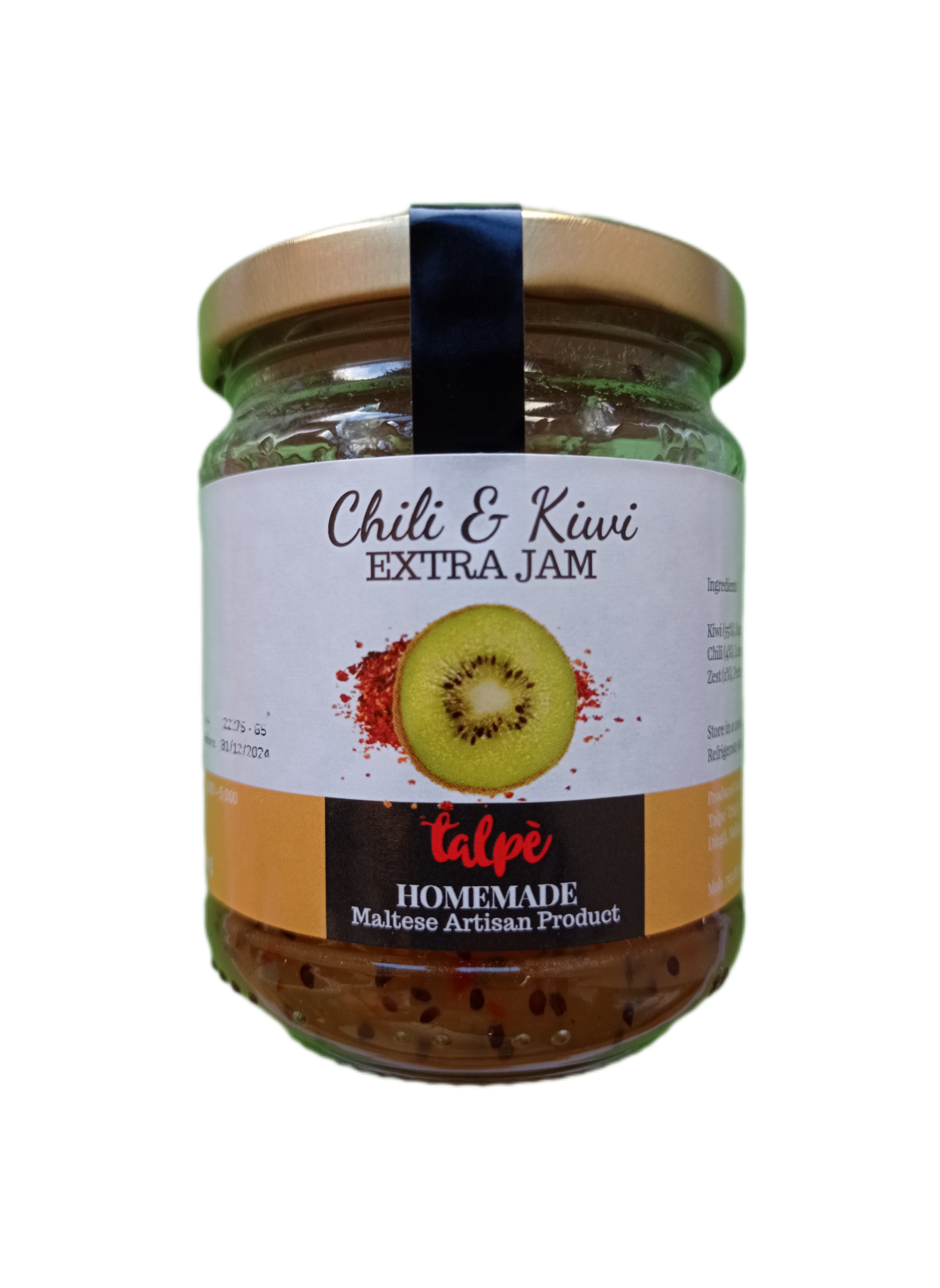 Kiwi & Chili Jam - Local Produce Gift Items & Supplies