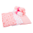 2-Tier Pink Blanket Cake Nappy Cake
