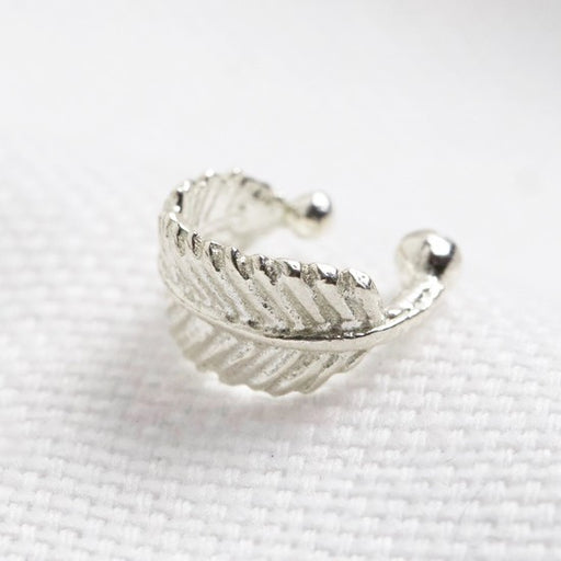 Sterling Silver Feather Ear Cuff Gift Items & Supplies