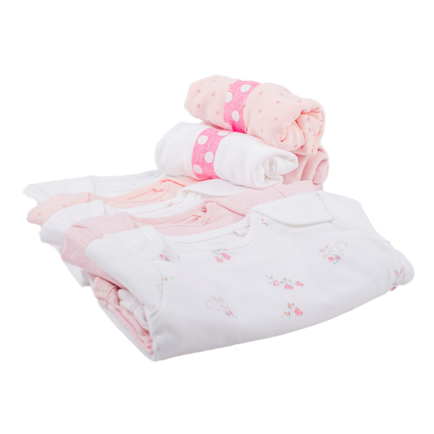 Pink Bodysuits x2 - Winter Gift Items & Supplies